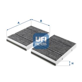 5429400 Фільтр салону UFI підбір по vin на Brocar