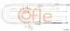 Трос стояночного гальма TOYOTA: YARIS (F) RH 02- 1553/1350 mm 92.17.1077
