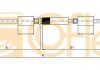 Трос стоянкового гальма передня VOLVO XC70 all-XC90 all 03- 92.10.8188