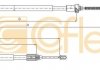 Трос стояночного тормоза RENAULT: CLIO 1,6/DS -01 1277/1002 mm 92.11.6586