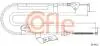 Трос стояночного гальма CITROEN C1 05-/ PEUGEOT 107 / TOYOTA AYGO L: 1487/1243 mm 92.10.4511