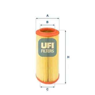 2725700 Фільтр повітряний UFI підбір по vin на Brocar