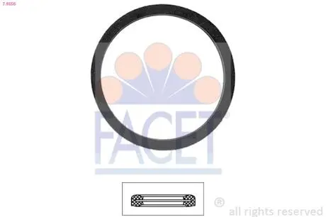 79556 USZCZELKA, TERMOSTAT FA 7.9556 SZT FACET FACET підбір по vin на Brocar