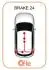 9249112 Трос гальма стоянки лев задн FIAT MULTIPLA 1.6 16v - 1.9 JTD (барабанні гальма) крім Bi/BluPower 98- COFLE підбір по vin на Brocar