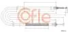 9264111 Трос стояночного тормоза лев задн FIAT DOBLO VAN/FURGONE all 03/01-04/03/05- COFLE підбір по vin на Brocar