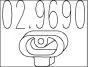 Резиновый элемент крепления 02.9690