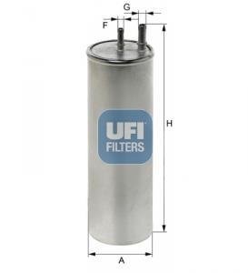 3194700 Топливный фильтр UFI підбір по vin на Brocar