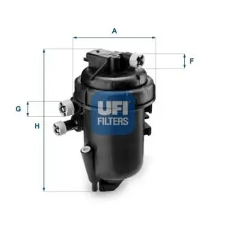 5508400 Топливный фильтр UFI подбор по vin на Brocar