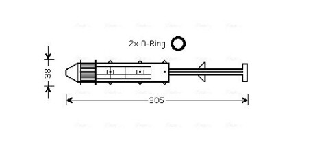 VND075 Радиатора VND075 AVA QUALITY COOLING AVA COOLING подбор по vin на Brocar