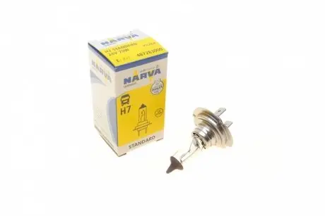 487283000 Автолампа H7 24V 70W PX26d Standard NARVA підбір по vin на Brocar