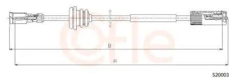 92S20003 LINKA - TACHOMETR COF S20003 COFLE COFLE підбір по vin на Brocar