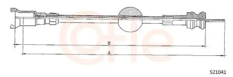 92S21041 LINKA - TACHOMETR COF S21041 COFLE COFLE підбір по vin на Brocar