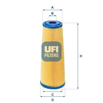 2777900 Повітряний фільтр UFI UFI підбір по vin на Brocar