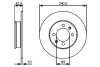 0986479478 Тормозной диск BOSCH підбір по vin на Brocar