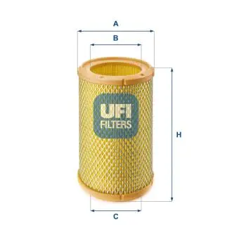 2726700 Повітряний фільтр UFI підбір по vin на Brocar