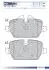 FO928481 KLOCKI HAMULCOWE BMW 1 KPL FOMAR FOMAR підбір по vin на Brocar