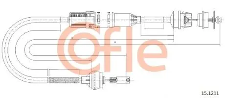 92151211 LINKA SPRZEGLA COF 15.1211 COFLE COFLE підбір по vin на Brocar