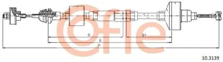 92103139 LINKA SPRZEGLA COF 10.3139 COFLE COFLE підбір по vin на Brocar
