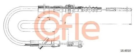 92186010 LINKA SPRZEGLA COF 18.6010 COFLE COFLE підбір по vin на Brocar