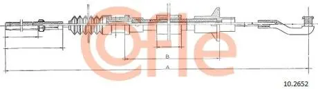 92102652 LINKA SPRZEGLA COF 10.2652 COFLE COFLE підбір по vin на Brocar