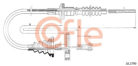 92182790 LINKA SPRZEGLA COF 18.2790 COFLE COFLE підбір по vin на Brocar