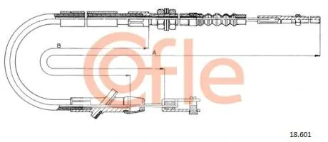 9218601 LINKA SPRZEGLA COF 18.601 COFLE COFLE підбір по vin на Brocar