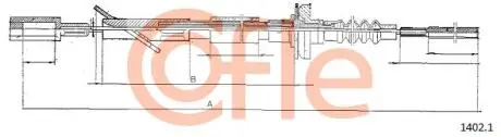 9214021 LINKA SPRZEGLA COF 1402.1 COFLE COFLE підбір по vin на Brocar