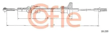 9218220 LINKA SPRZEGLA COF 18.220 COFLE COFLE підбір по vin на Brocar