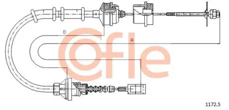 9211725 LINKA SPRZEGLA COF 1172.5 COFLE COFLE підбір по vin на Brocar