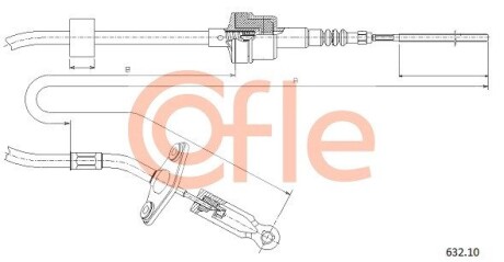 9263210 LINKA SPRZEGLA COF 632.10 COFLE COFLE підбір по vin на Brocar