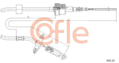 9263213 LINKA SPRZEGLA COF 632.13 COFLE COFLE підбір по vin на Brocar