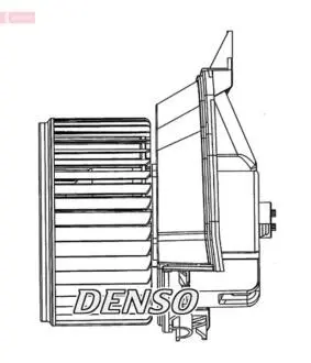 DEA09200 Вентилятор салону DENSO підбір по vin на Brocar