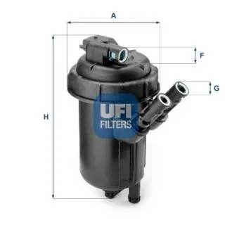 5511400 Топливный фильтр UFI подбор по vin на Brocar