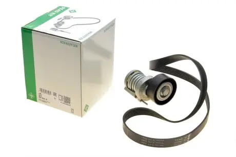 529008410 Комплект ремня генератора VW Caddy II 1.4/1.6 95-04 (6PK1070) INA підбір по vin на Brocar