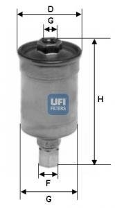3151100 Фильтр топливный UFI подбор по vin на Brocar
