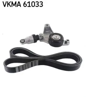 VKMA61033 Комплект (ремінь+ролики) SKF підбір по vin на Brocar
