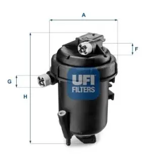5514400 Топливный фильтр UFI подбор по vin на Brocar