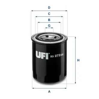 2327200 Масляный фильтр UFI подбор по vin на Brocar
