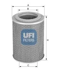 2545500 Масляний фільтр UFI підбір по vin на Brocar
