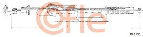 92101131 LINKA GAZU COF 10.1131 COFLE COFLE підбір по vin на Brocar