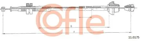 92110175 LINKA GAZU COF 11.0175 COFLE COFLE підбір по vin на Brocar