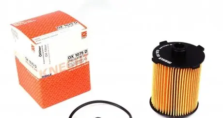 OX1075D Фільтр масляний Volvo XC 90 II D4 15- MAHLE / KNECHT підбір по vin на Brocar