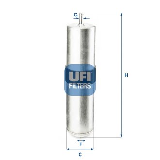 3185704 Фильтр топливный UFI подбор по vin на Brocar