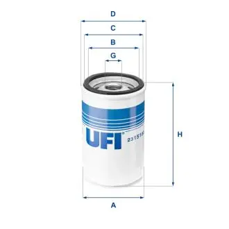 2315100 Масляный фильтр UFI подбор по vin на Brocar