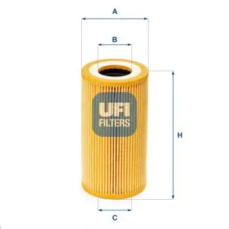2516500 Масляный фильтр UFI подбор по vin на Brocar