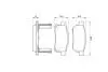 0986494128 KLOCKI HAMULCOWE BRAKE PADS BOSCH підбір по vin на Brocar