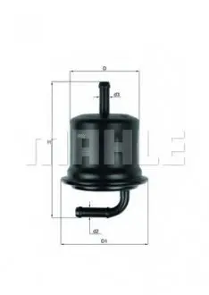 KL578 Топливный фильтр MAHLE / KNECHT подбор по vin на Brocar