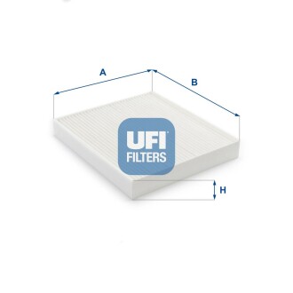 5309800 Фильтр салона UFI подбор по vin на Brocar