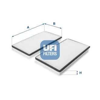 5322800 Фильтр салона UFI подбор по vin на Brocar