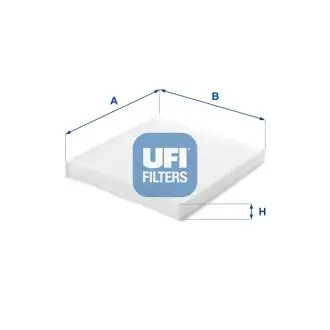 5336800 Фильтр салона UFI подбор по vin на Brocar